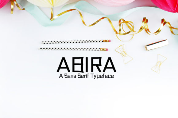 Abira: The Trendy Display Font for Modern Design
