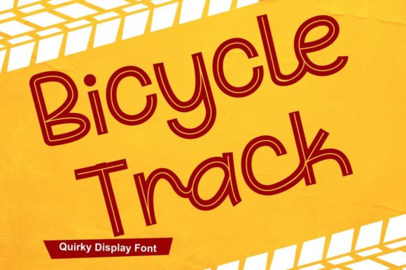 Bicycle Track: A Strategic Approach to Using a Quirky Display Font