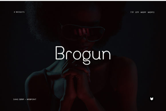 Brogun: Elevating Design with Clean, Modern Typography