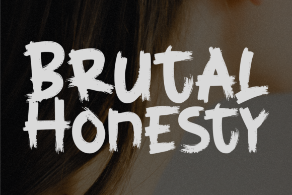 Brutal Honesty: A Bold Font for High-Impact Design