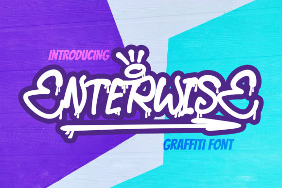 Enterwisse: The Dark Graffiti Font That Brings Street Energy to Design