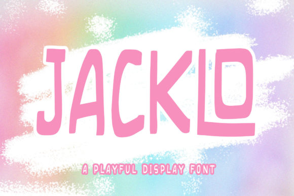 Jacklo: A Playful Display Font for Creative Projects