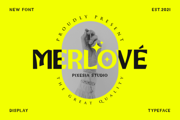 Merlove: Elevating Craft and Brand Identity with Bold Display Typography