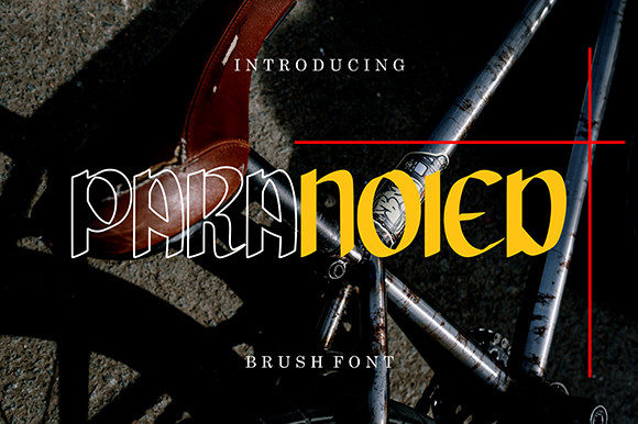 Paranoied: The Bold, Thick Display Font That Demands Attention