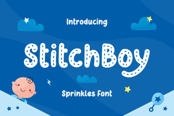 Stitch Boy: A Playful Typography Solution for Creative Projects