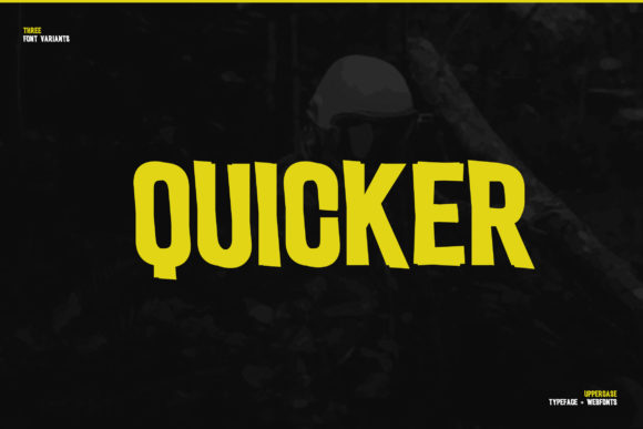 The Visual Velocity of Quicker: Why Bold, Thick Display Fonts Are Reshaping Modern Digital Communication