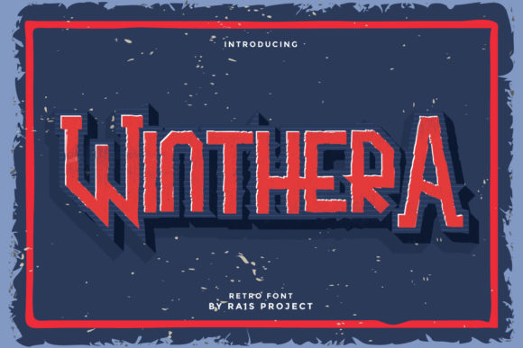 Winthera: The Bold Display Font for Impactful Design