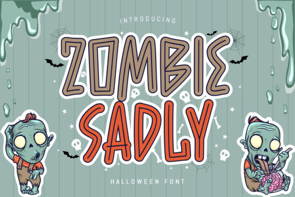 Zombie Sadly: The Perfect Display Font for Spooky, Creative Projects